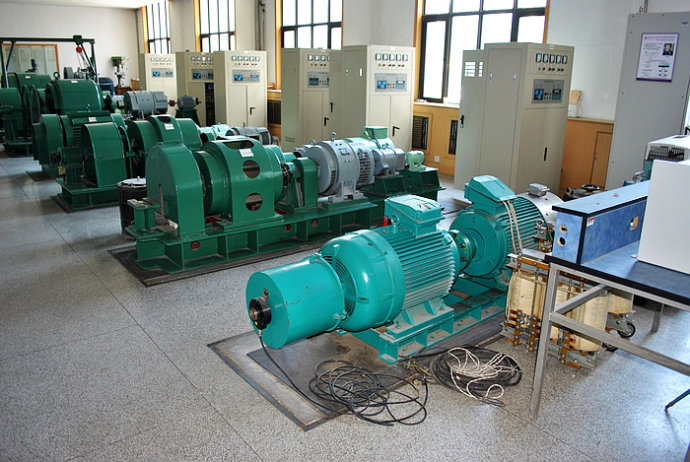 明山某热电厂使用我厂的YKK高压电机提供动力
